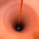 A novel hot drilling system was used to bore a hole through hundreds of meters of Antarctic ice. Image: Craig Stevens
